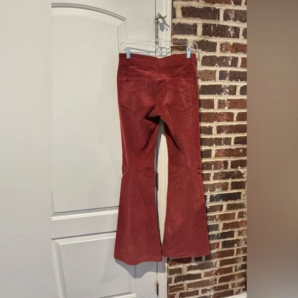 Free People ‘We the Free’ Penny Corduroy Stretch pull-on flare pants - Picture 5 of 5